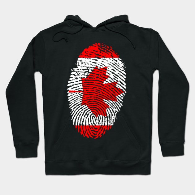 Digital Canada Hoodie by NerdsbyLeo